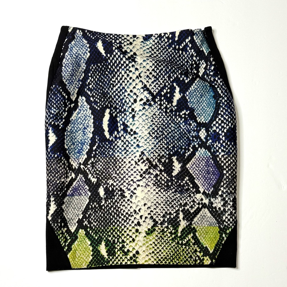 Diane Von Furstenberg Animal Print Pencil Skirt Size 4